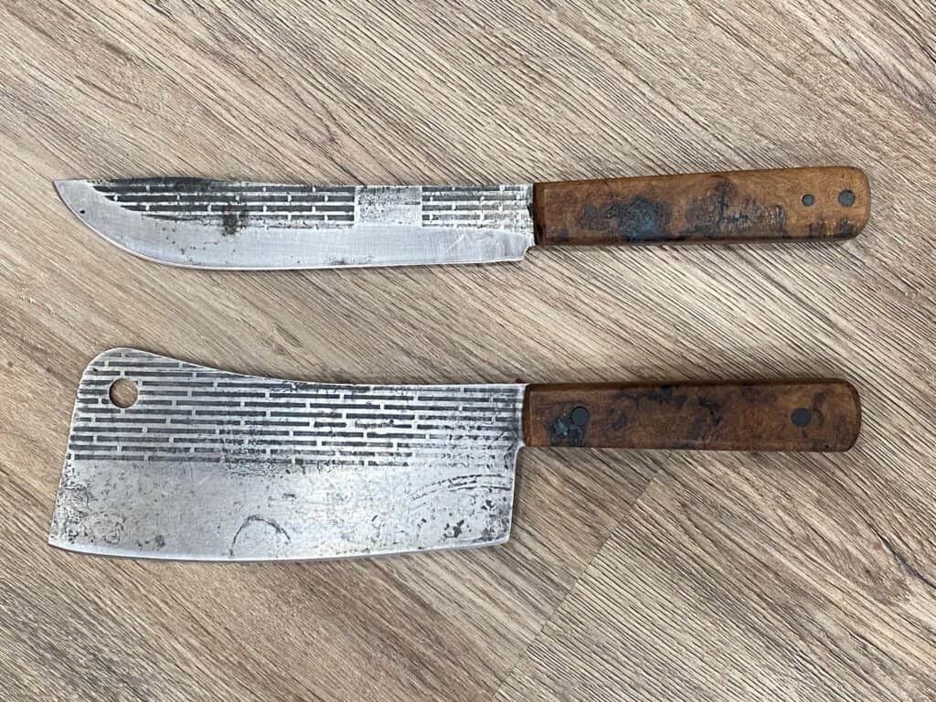 forgecraft knives with new handles